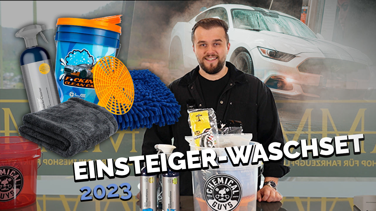 Anfänger Set für das Autowaschen