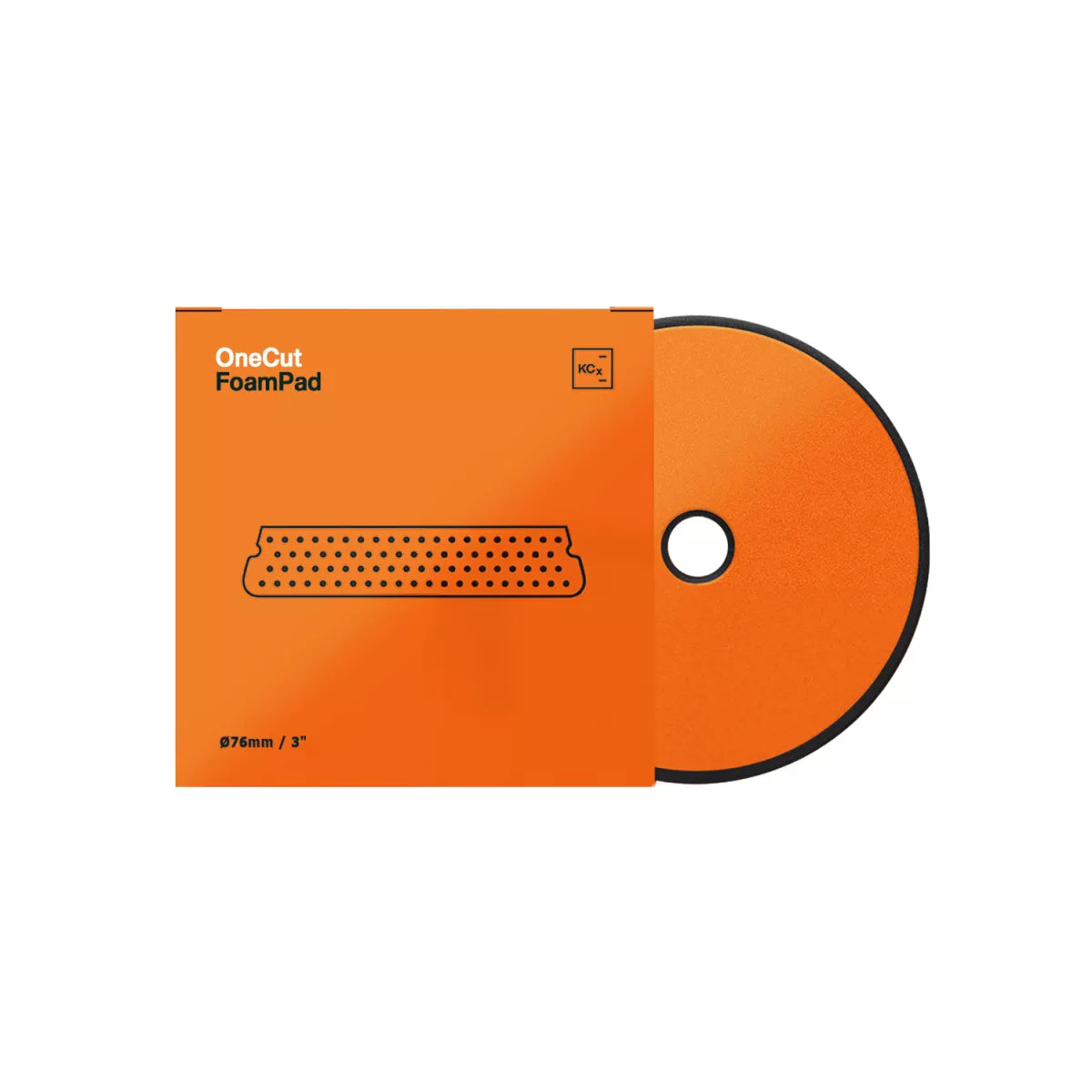 Koch Chemie One Cut Foam Pad Polierschwamm Ø76mm orange