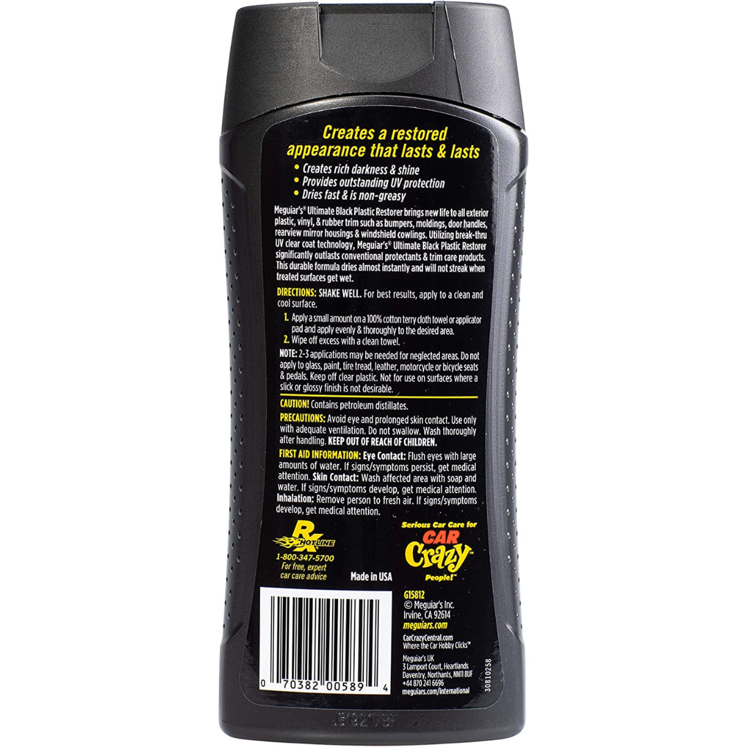 Meguiars Ultimate Black Dash & Trim Restorer