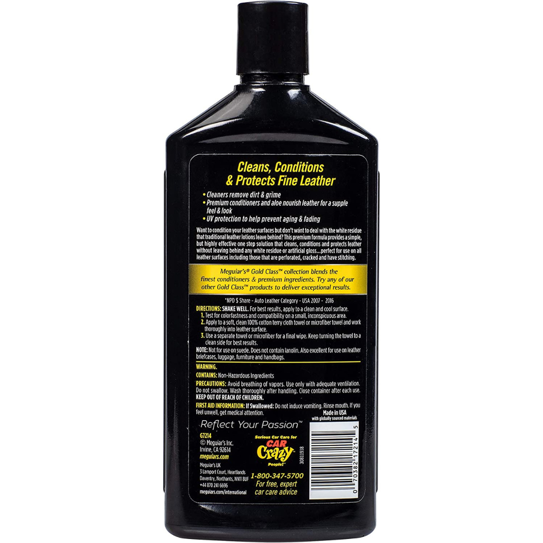 Meguiars Gold Class Rich Leather 3in1 Lederpflege 400ml