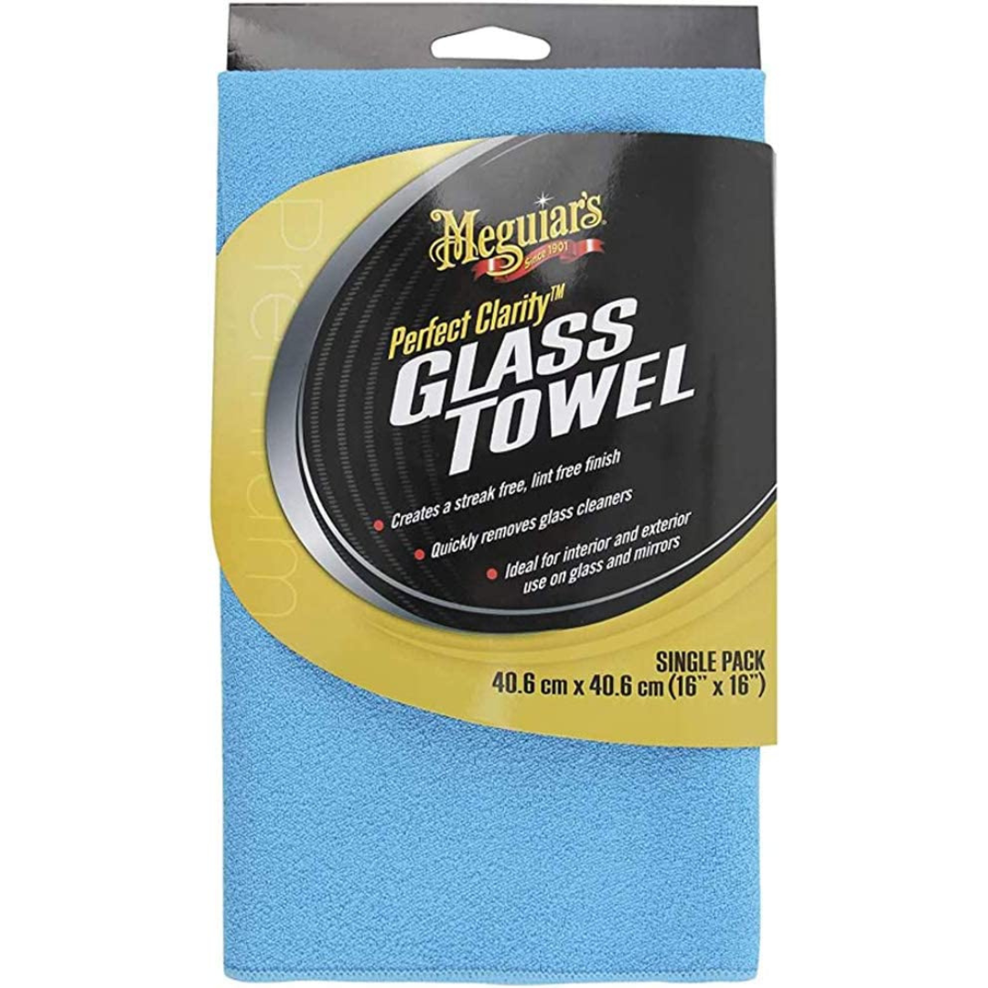 Meguiars Perfect Clarity Glass Towel Glastuch 40x40cm