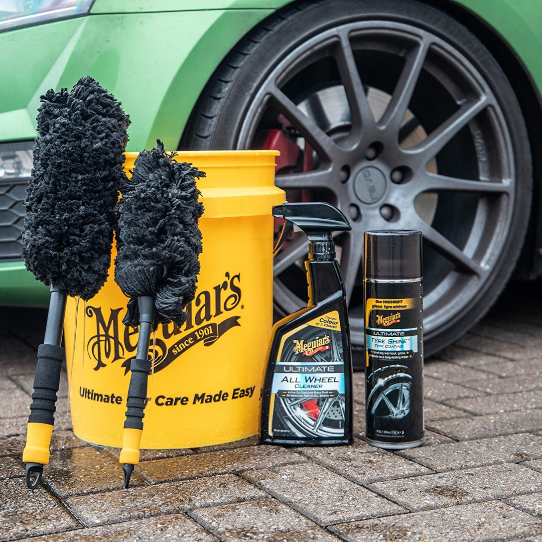 Meguiars Supreme Wheel Brush Felgenbürste medium 35cm