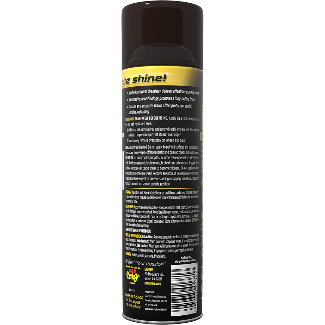 Meguiars Ultimate Insane Shine Tyre Coating Reifenpflege 386 ml