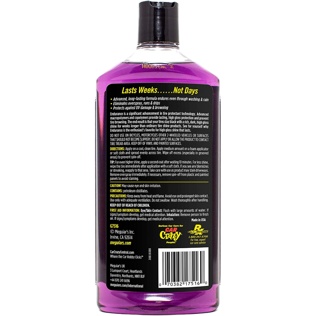 Meguiars Endurance High Gloss Tire Gel Reifenpflege 473ml