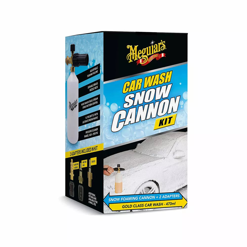 Meguiars Car Wash Snow Cannon Kit inkl. Shampoo