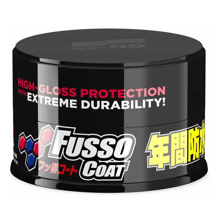 Soft99 Fusso Coat 12 Months Wax Dark hartes Autowachs 200g